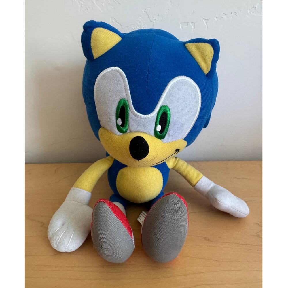 Sonic the Hedgehog Plush Toy 12" Official SEGA Sonic Stuffed Animal